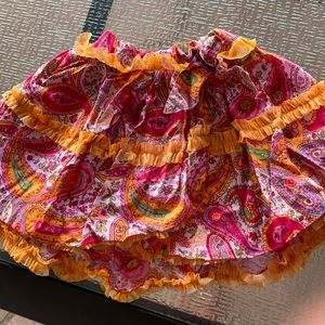 It’s a small world paisley skirt Disney size 3T